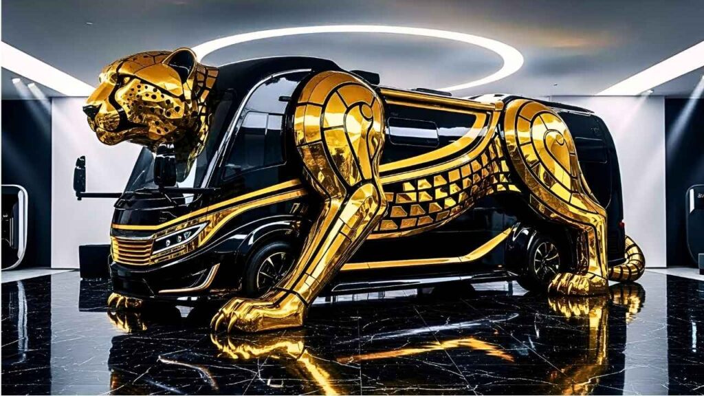 2026 Autocaravana de Lujo en Forma de Guepardo: Diseño Exclusivo y Comodidad sin Igual