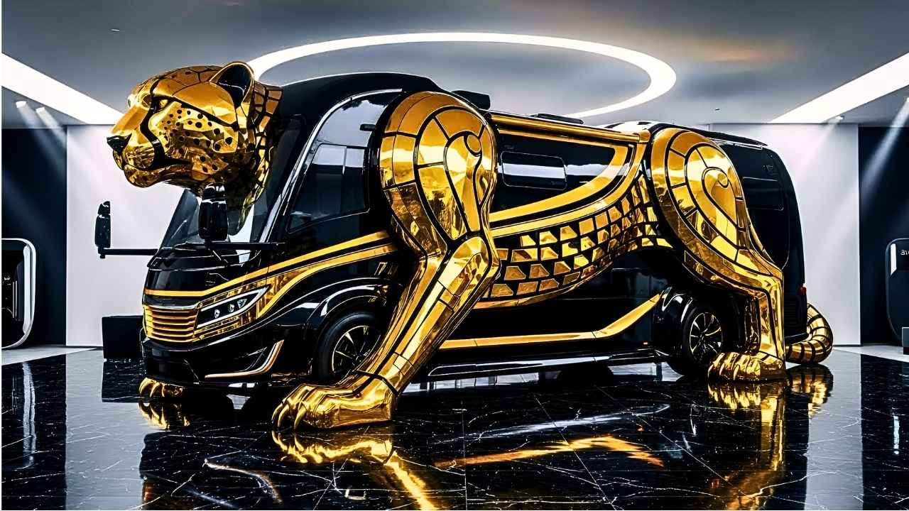 2026 Autocaravana de Lujo en Forma de Guepardo: Diseño Exclusivo y Comodidad sin Igual