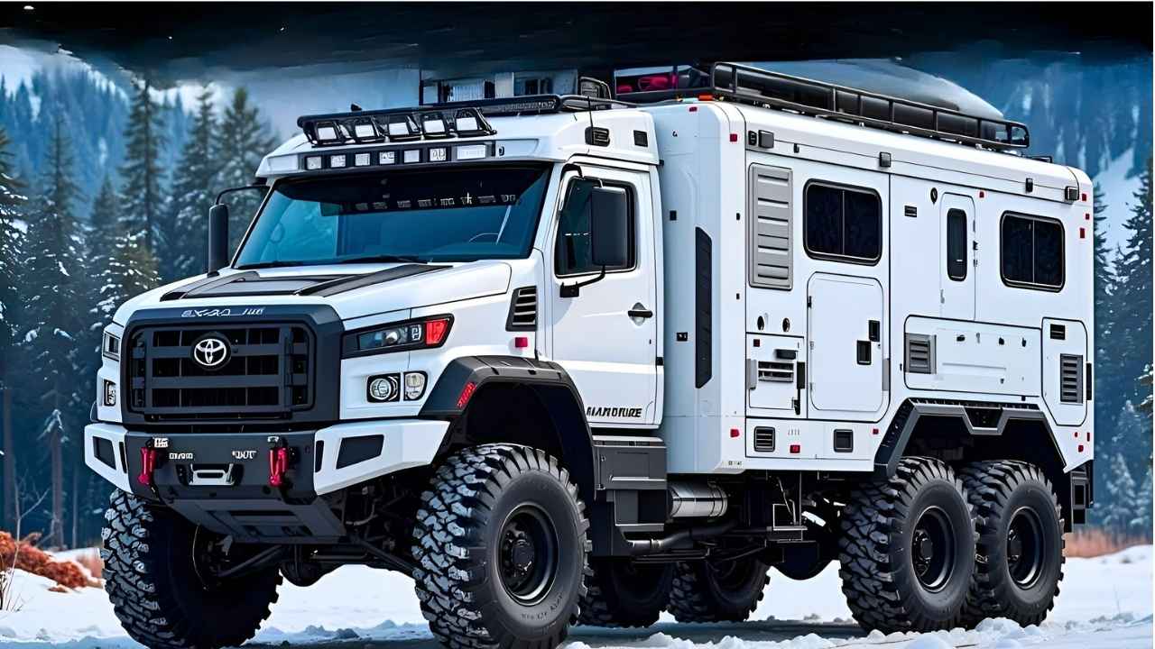 2026 Toyota HikeCruze 6x6: Autocaravana de Aventura de Alto Rendimiento