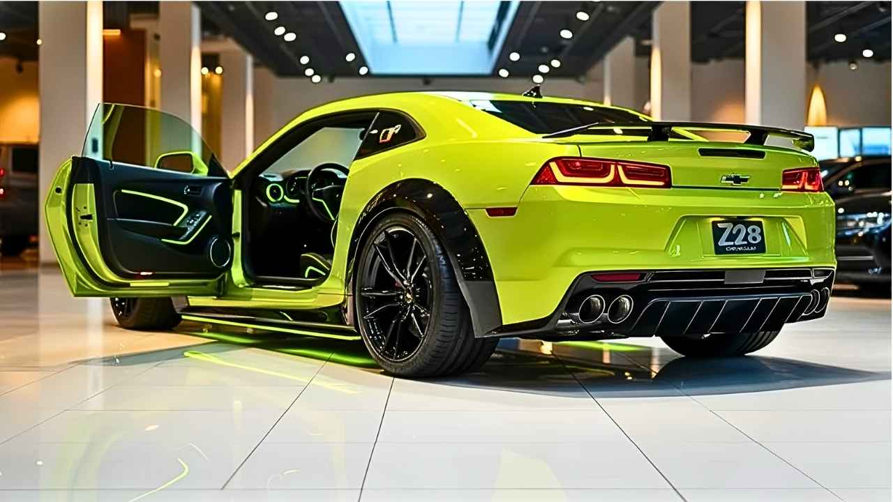 Chevy Camaro Z28 2026: El Regreso del Icono Muscle Car – Potencia, Diseño y Tecnología