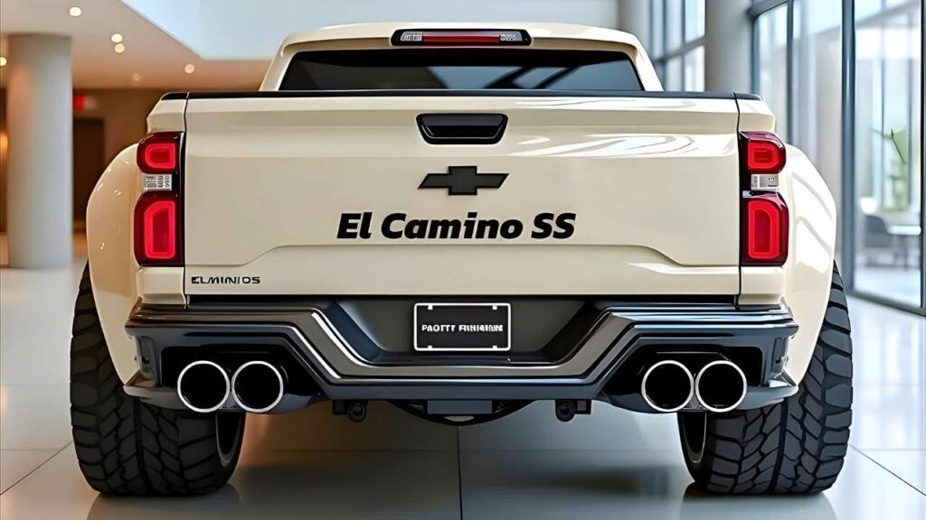2026 Chevy El Camino SS: Primer Vistazo al Icono de Potencia y Estilo